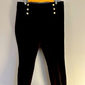Black LOFT Marisa pants size 12